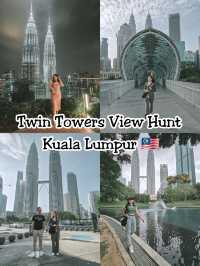Hidden Twin Tower Photo Spots in KL – No Crowds, No Stress! ✨🌇