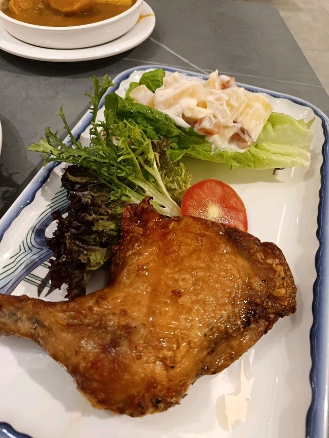 脆香油豬厚豬扒