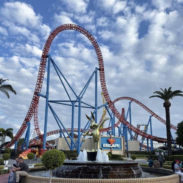 Reliving my wildest childhood dreams in Warner Bros Movie World in Gold Coast Australia!