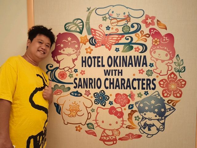 沖繩國際通Sanrio主題酒店開箱！Hello Kitty布甸狗主題房+免費冰淇淋+飲品吧+抽獎+會藉丨再嘆埋KITTY造型早餐丨Hotel Okinawa with Sanrio Character