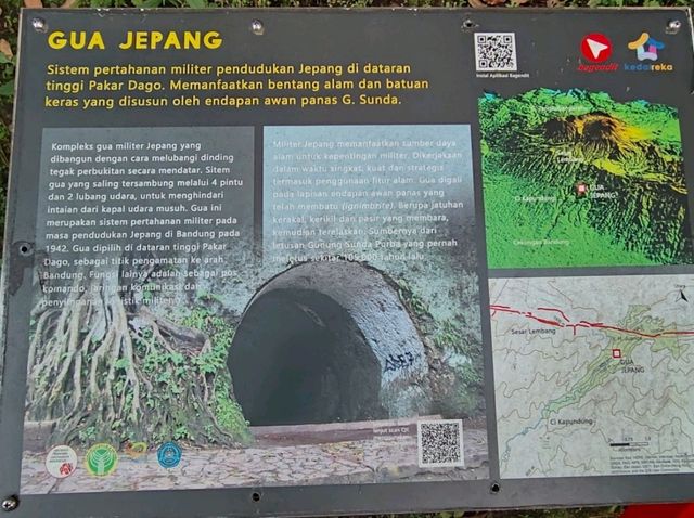 Grand Al jabar mosque, japanese and Netherlanies cave bandung 
