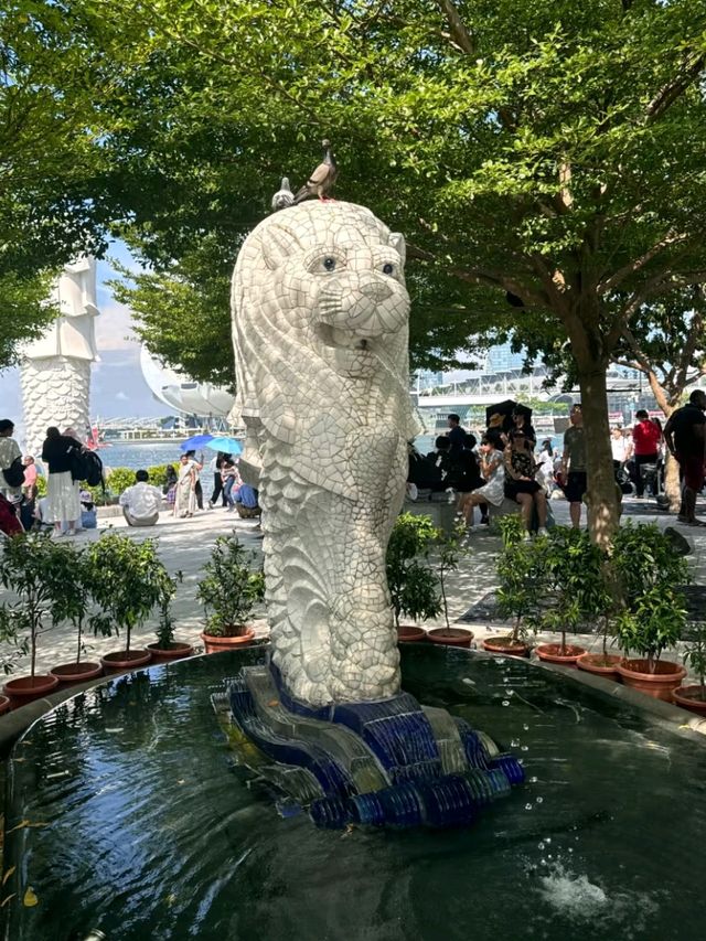 🦁📸 “Where the Lion Roars and the City Shines!” – Merlion Park