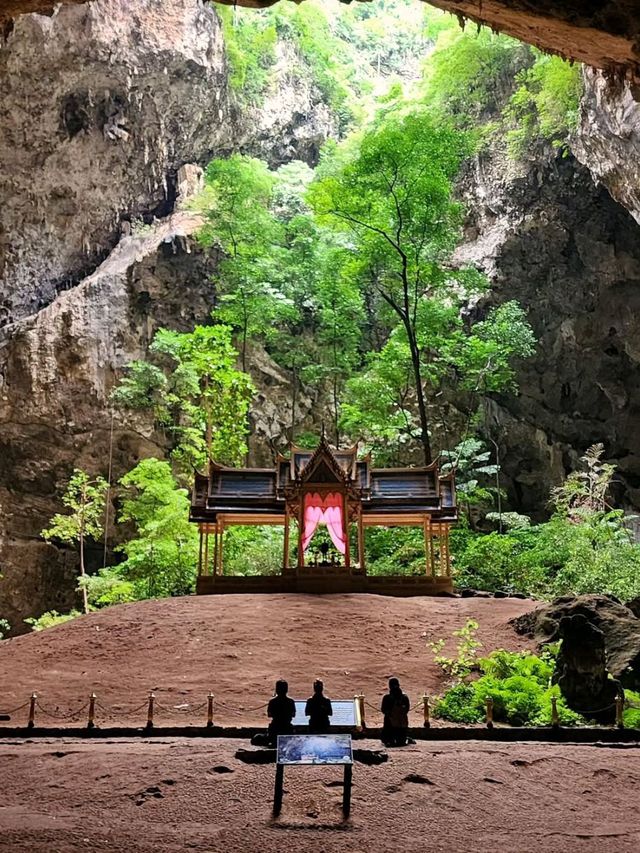 Secret Temple Vibes in a Giant Cave