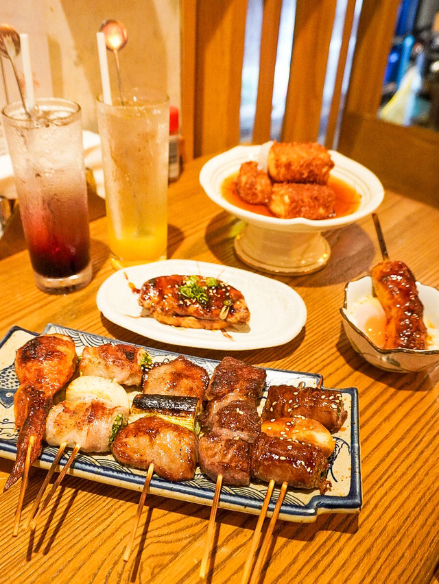 尖沙咀高質串燒店！串燒炸串都有得食！