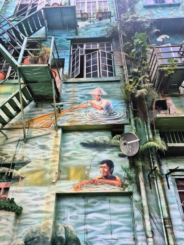 The murals at the KL River of Life