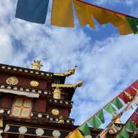Ganden Sumtseling Monastery’s Golden Glow