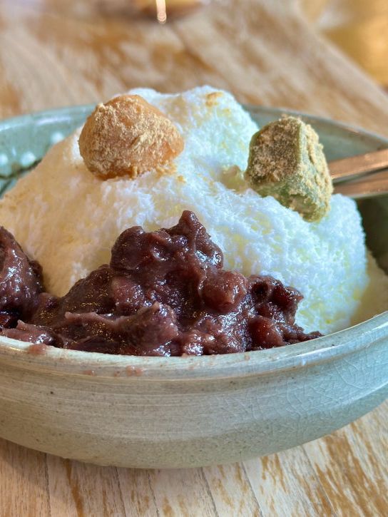 예쁜 논뷰를 가진 팥빙수 맛집 한옥 카페