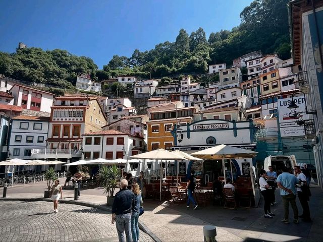 Colorful Boats and Strolls at Puerto de Cudillero
