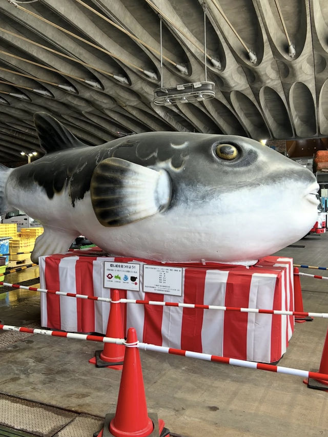 🐟唐戸市場｜新鮮すぎる海鮮グルメ天国！食べ歩きが止まらない