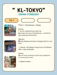 KL to Tokyo : Best plan travel spots