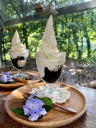【Fukuoka Sweets】A Soft Serve Shop in the Mountains 🌿
