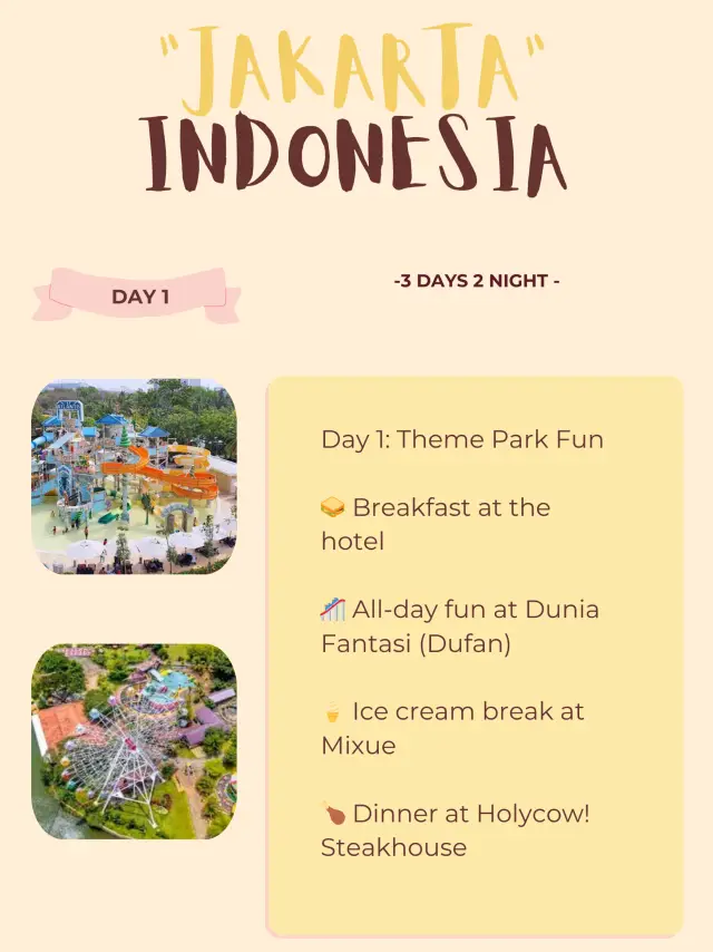 🇮🇩 Jakarta Itinerary 13: Family Weekend 👨‍👩‍👧‍👦🎢
