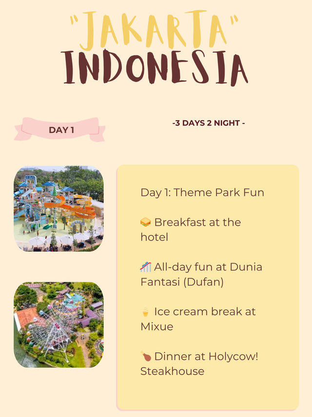 🇮🇩 Jakarta Itinerary 13: Family Weekend 👨‍👩‍👧‍👦🎢