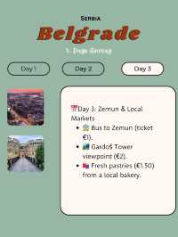 🇷🇸 Belgrade, Serbia – History, River Life & Night Vibes ⛲🎶