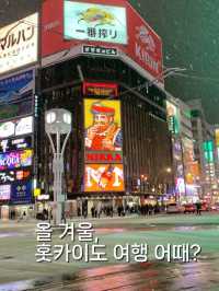 올 겨울은 일본 눈의 낭만, 홋카이도에서 보내보세요! ❄️