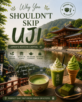 日本抹茶之都 - 宇治。