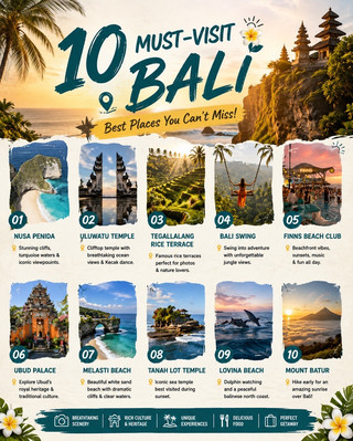 Menjelajahi Bali | 10 Objek Wisata yang Wajib Dikunjungi 。