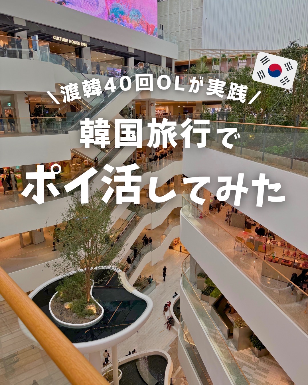 Bạn có biết rằng bạn có thể tích điểm ngay cả khi đi du lịch đến Hàn Quốc không? 🇰🇷