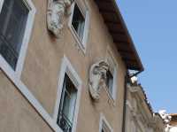 Walking by Statue of Vittorio Emanuele ll 