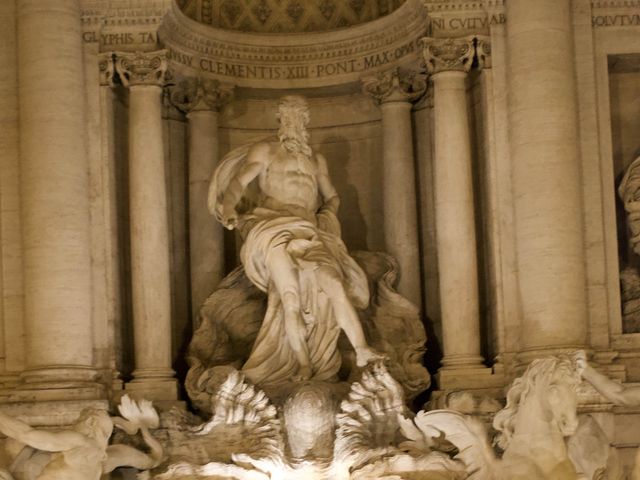 The beautiful Trevi Fountain ⛲️ 