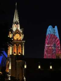 Ningbo’s Hidden Gem — Tianyi Catholic Church & Night Light Show