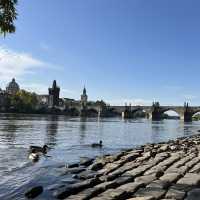 Charles bridge… The must go in Prague