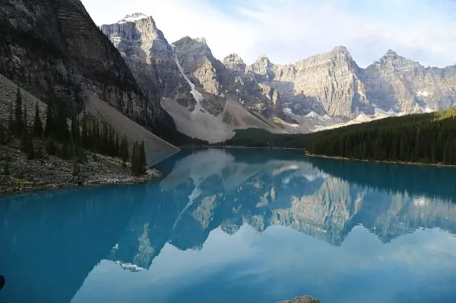 Reflections in Banff's Blue Waters