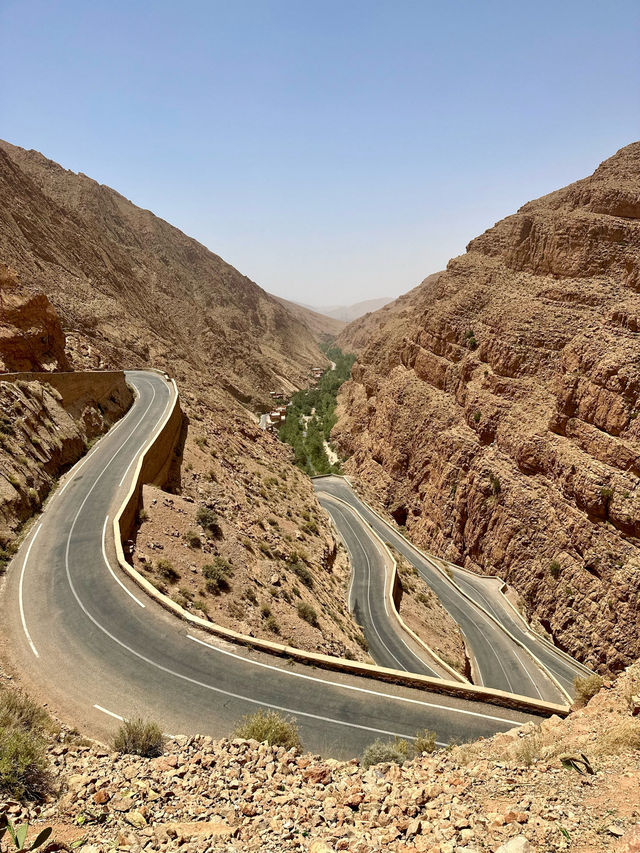 📍the Serpent Road of Dades Gorge, Morocco 🇲🇦