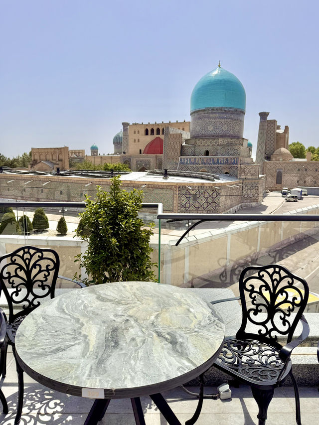 Spring Bites with a View at EMIRHAN Restaurant, Samarkand