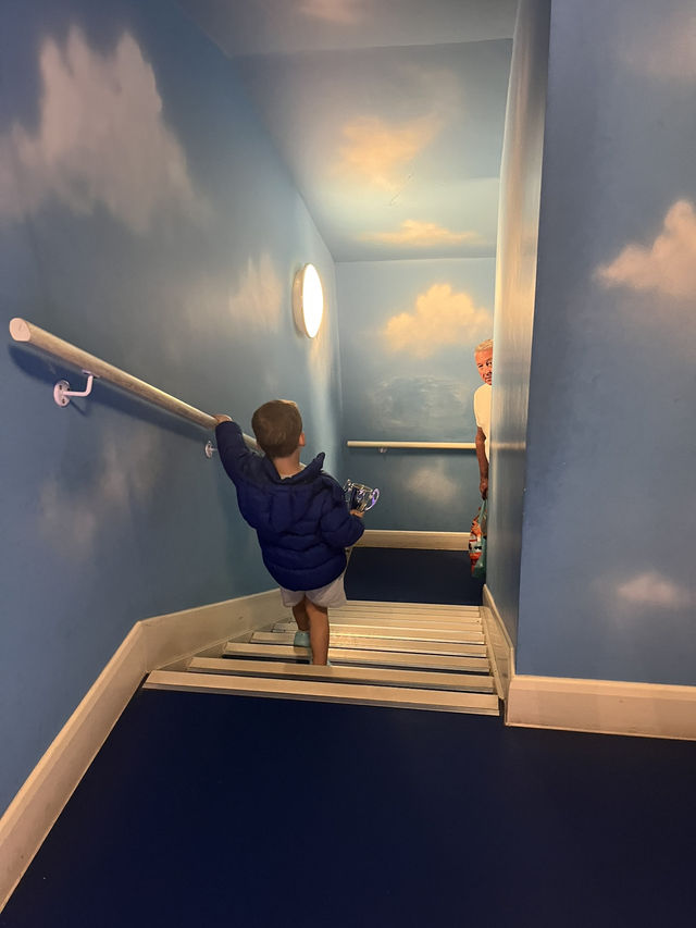 We took our grandson up Blackpool tower which again he really enjoyed 