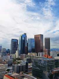 LA mornings: sunshine, skyline and café culture