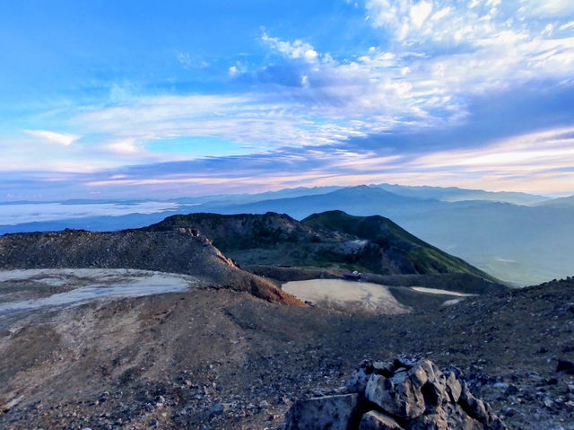 Such a panoramic view of the mountain 