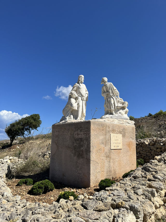 Ta’Pinu Temple, Gozo. Unmissable beautiful peaceful temple.  Ta’Pinu Temple, Gozo. Unmissable beautiful peaceful temple.