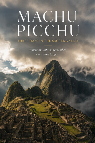 Where the Mountains Breathe Through Stone, Welcome to Machu Picchu, Peru