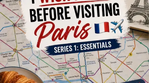 8 Things I Wish I Knew Before Visiting Paris 🇫🇷✈️ — traveler post in Oise