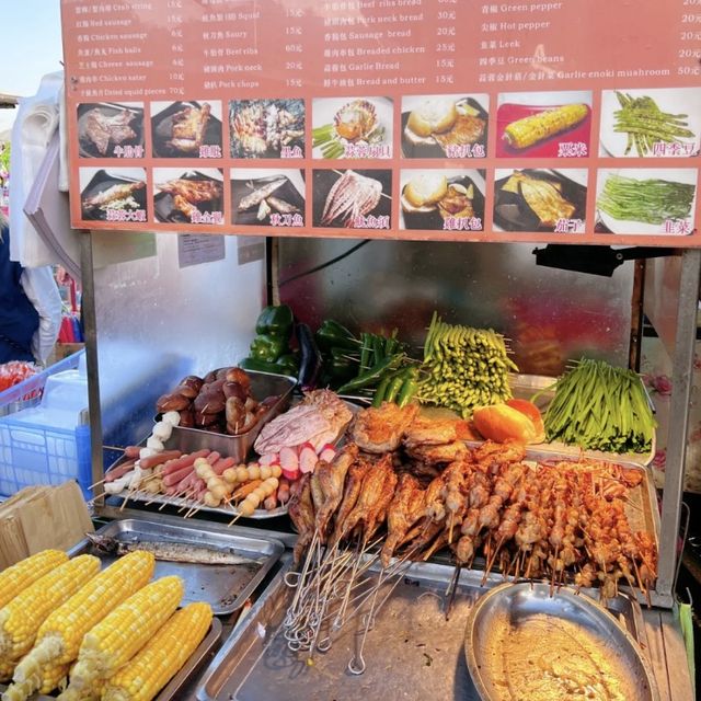 在黑沙中與bbq共度週末