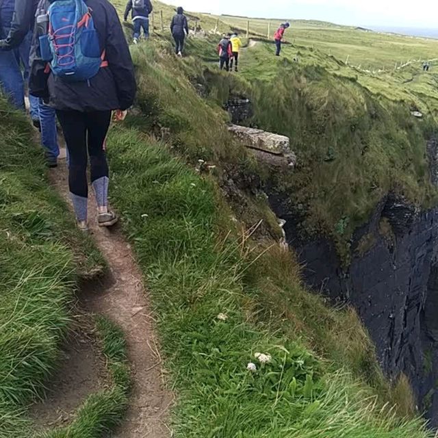 Breathtaking beauty at The Cliffs of Moher 
