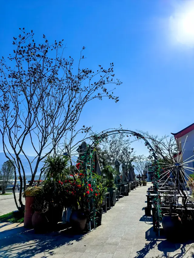 There is a charming town by the Qionghai Sea