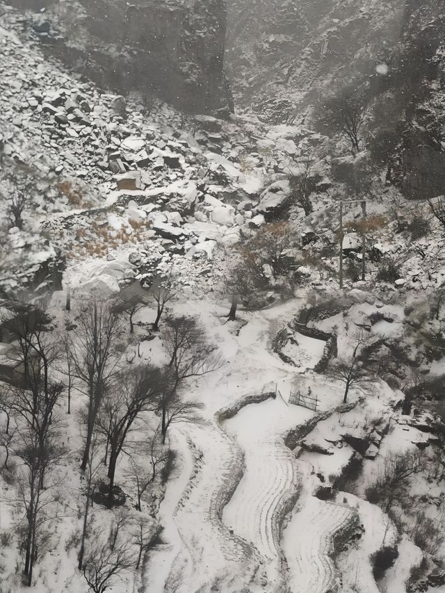 錫崖溝看冰掛的絕美景地