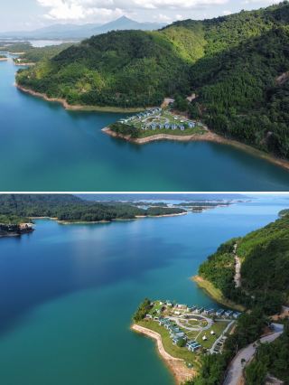 In Heyuan! The super dazzling space capsule by the Wanlv Lake, dream in the mountains and waters
