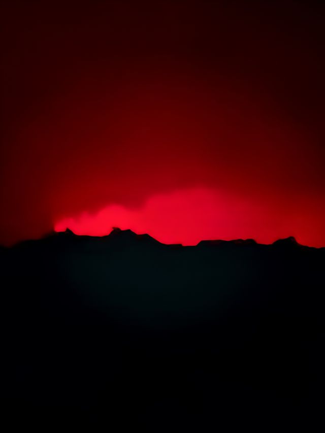 駕車去看滾燙的火山，在馬薩亞火山實現了
