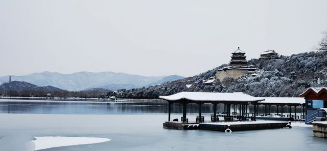 雪後頤和園