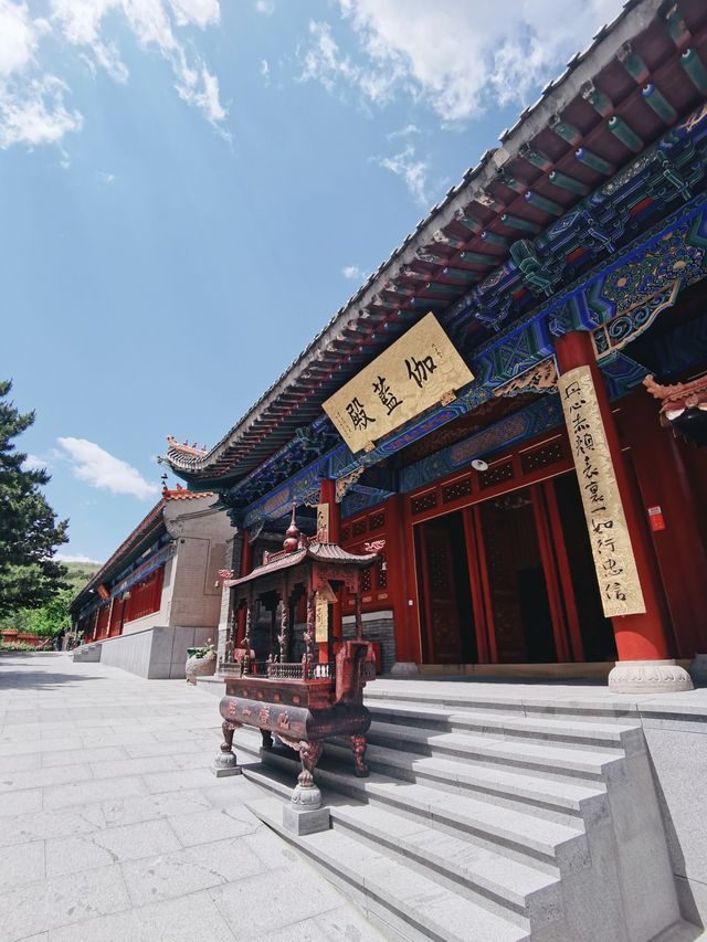 遼北佛教聖地，明月禪寺