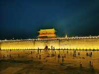 拍攝夜景的好地方正定古城