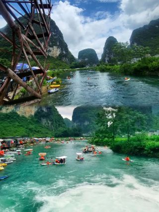 Come to Guangxi to play with water, my friends