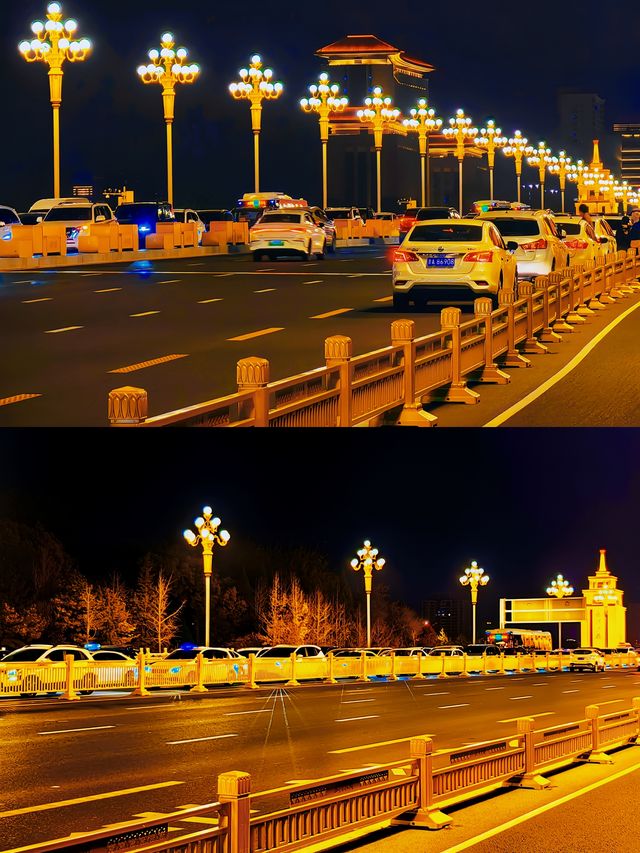 夜泊並州橋（二）——太原·迎澤大橋。