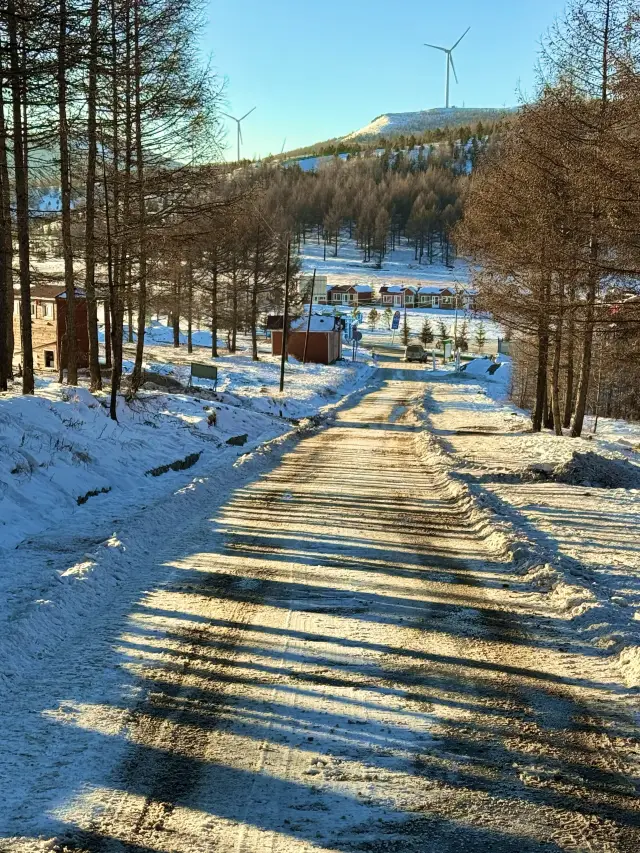 不用去哈爾濱，這裡也可以看雪景