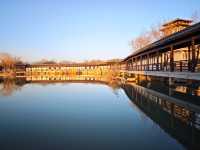 商丘漢梁文化公園那個皇家園林盛景