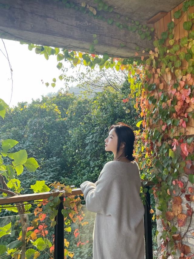 同閨蜜喺立春嚟個依山靜嘅春日之約