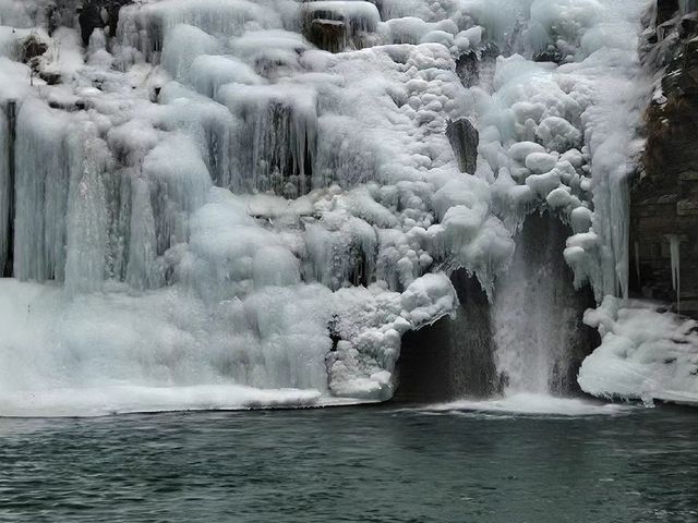 距離鄭州2小時車程：春天的通天峽絕美融雪之旅。